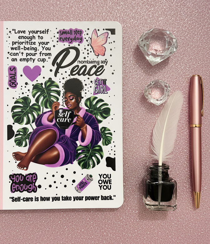 Peace & Self Journal & Pen