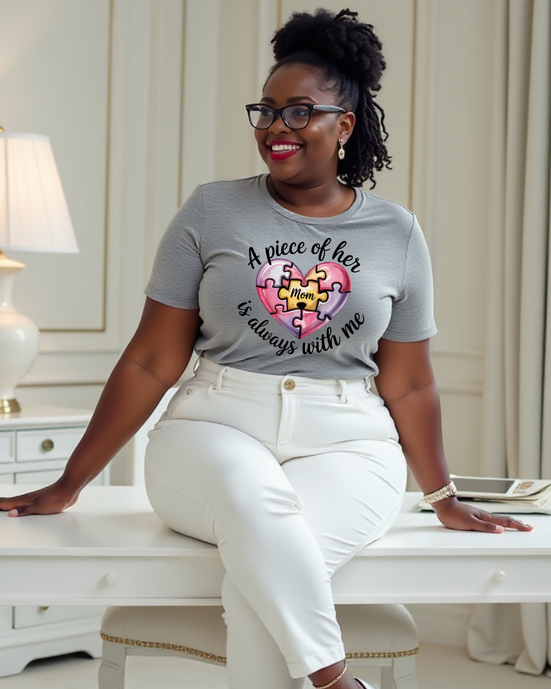 A Piece of Her Is Always With Me T-Shirt